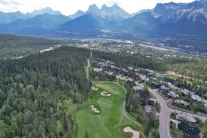 Silvertip 13th Fairway Mountains